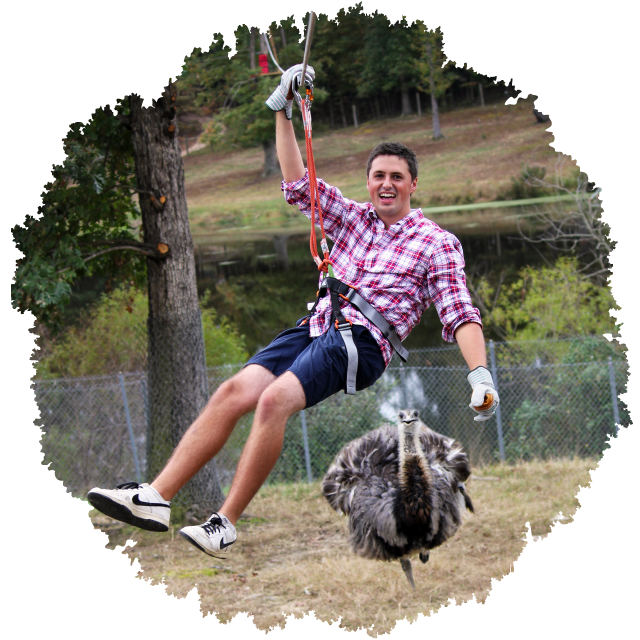 Treetop Zoofari at Metro Richmond Zoo Zipline near Richmond, VA