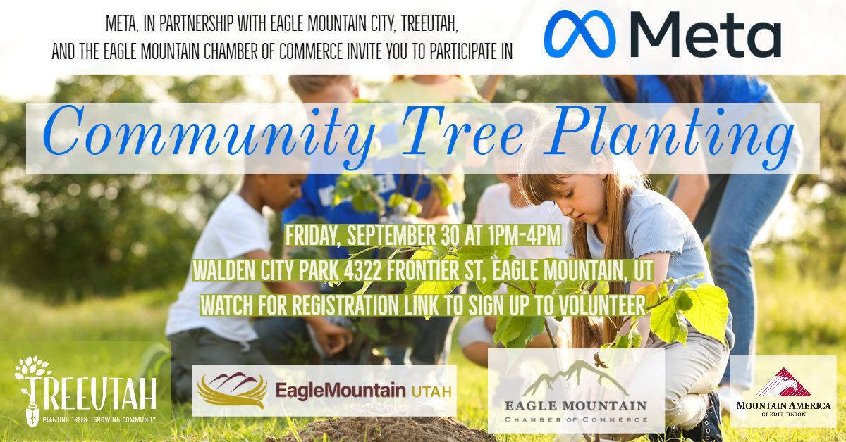 Tree Utah Planting at Walden Park in Eagle Tree Planting
