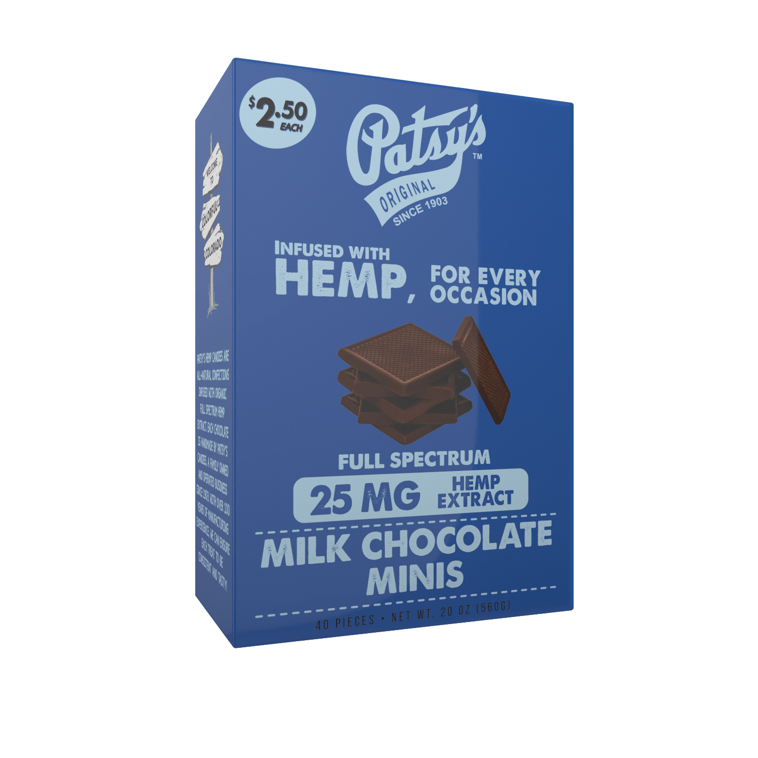 Milk Chocolate CBD Minis Trek CBD