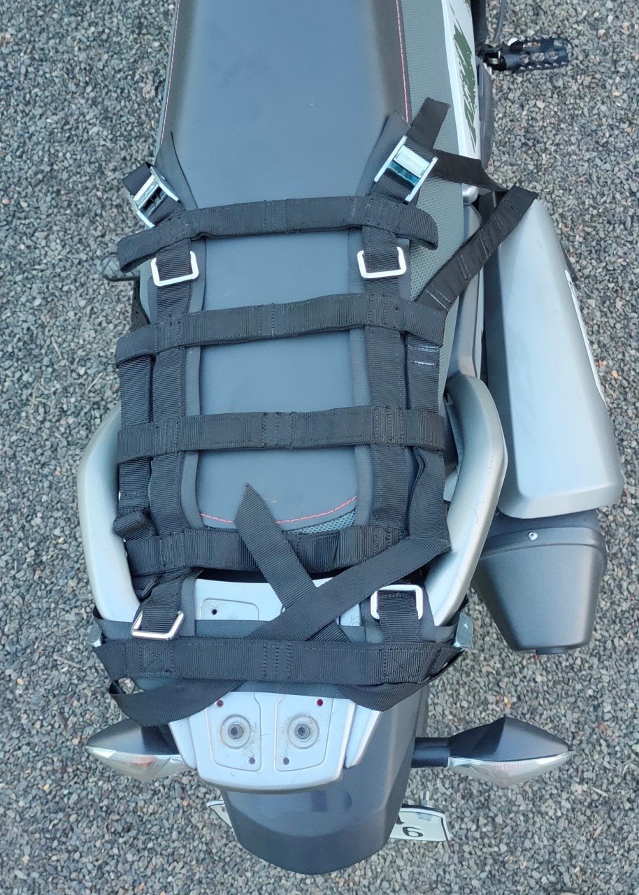 Motorcycle Soft Luggage Rack for Attaching Bags