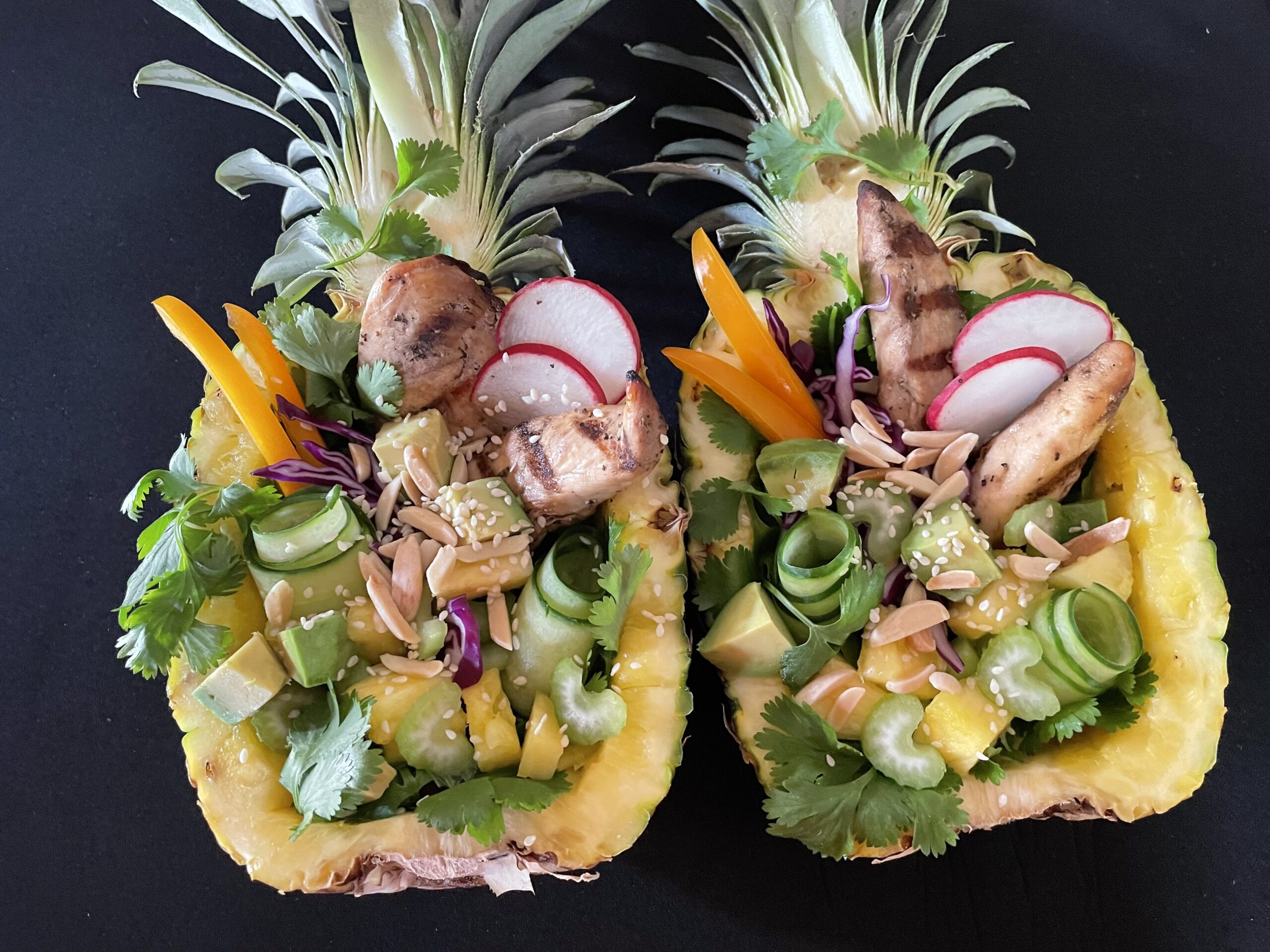 Aloha Chicken Salad Treks & Bites
