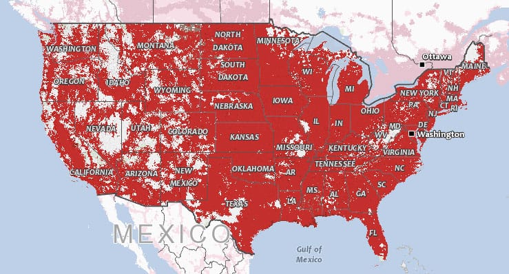 Verizon Wireless Coverage Area How to Stay Connected to the in your RV Trek With Us