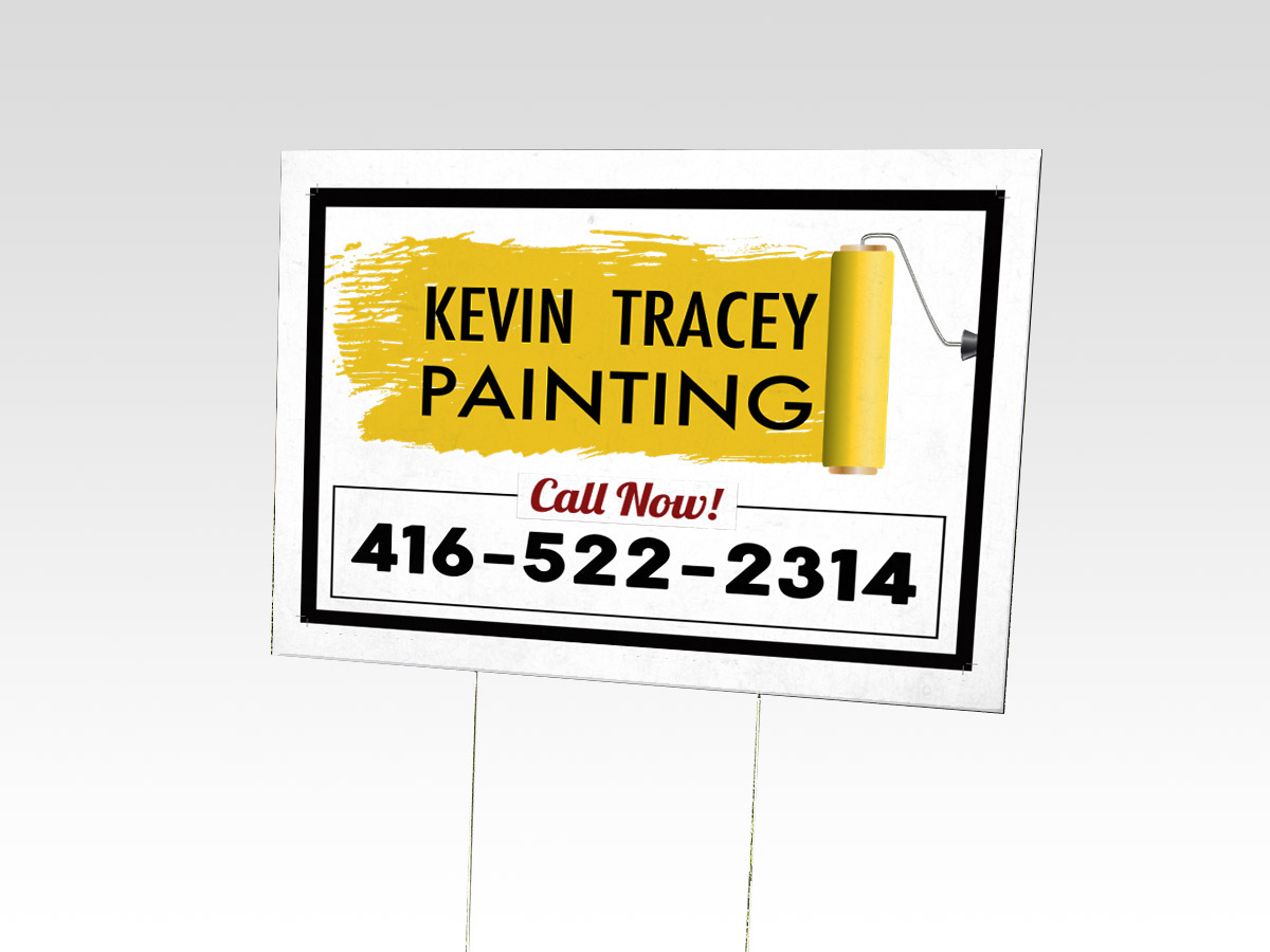 Lawn Sign Painting Company Trellis Concepts