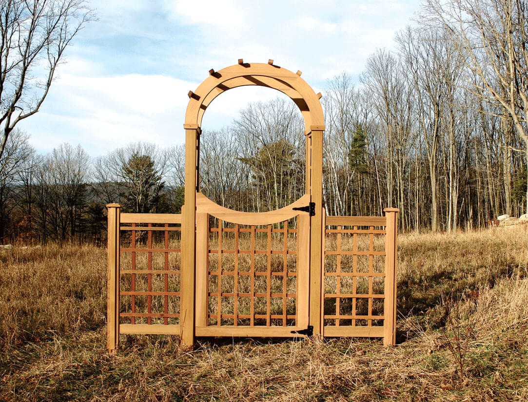 Standard Arbor Moon Gate Trellis Structures