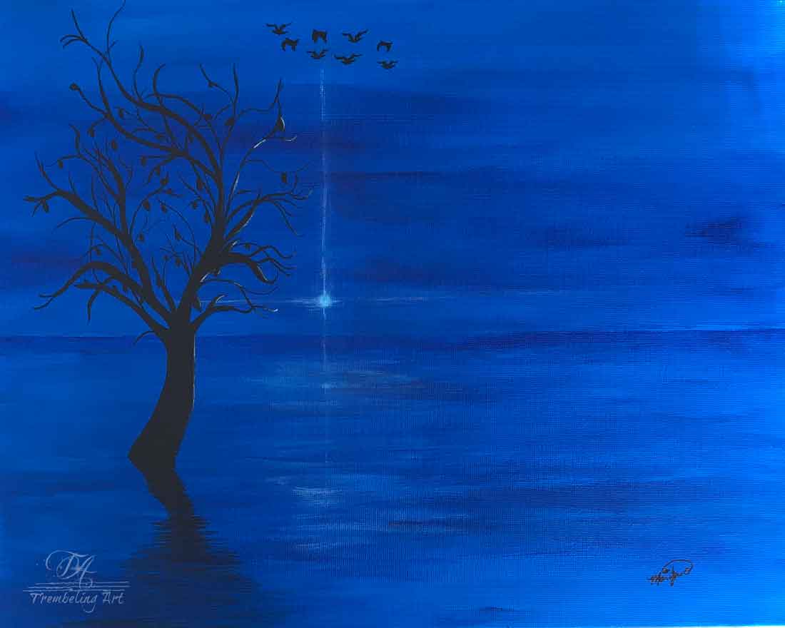 Tree Painting 101 (Learn to Paint Trees with Acrylics) Trembeling Art