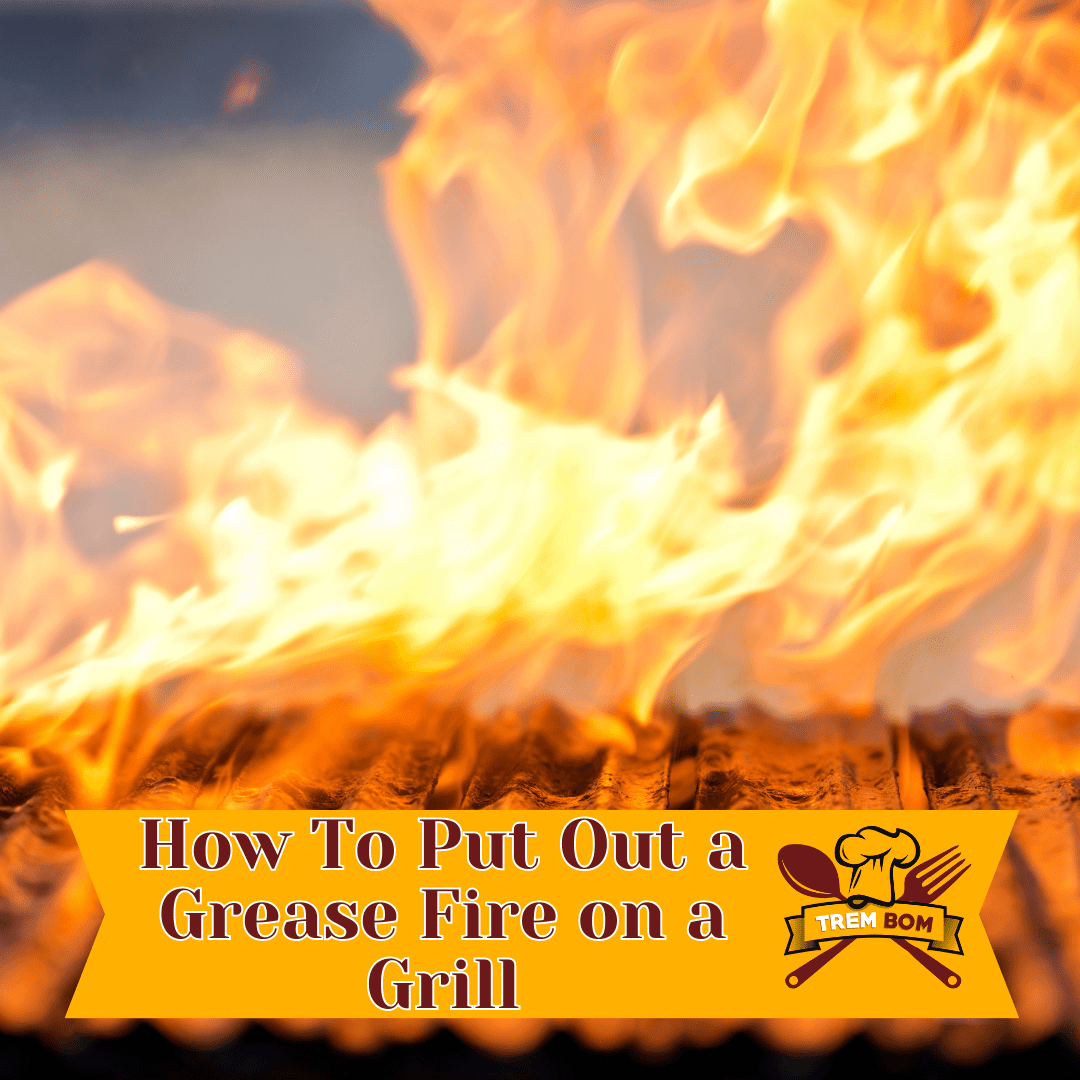 How To Put Out a Grease Fire on a Grill Safety Tips & PostFire Grill Use