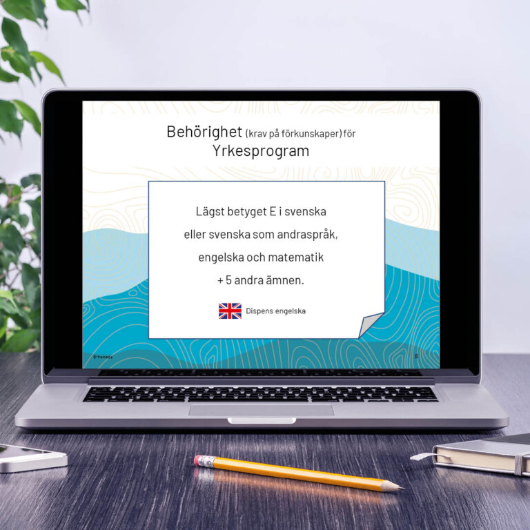 Planera ditt gymnasieval Tremedia