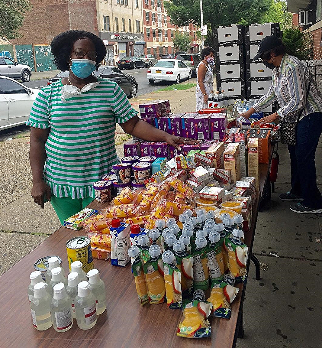 Covid19 Response Feeding Ministry Tremont UMC Bronx