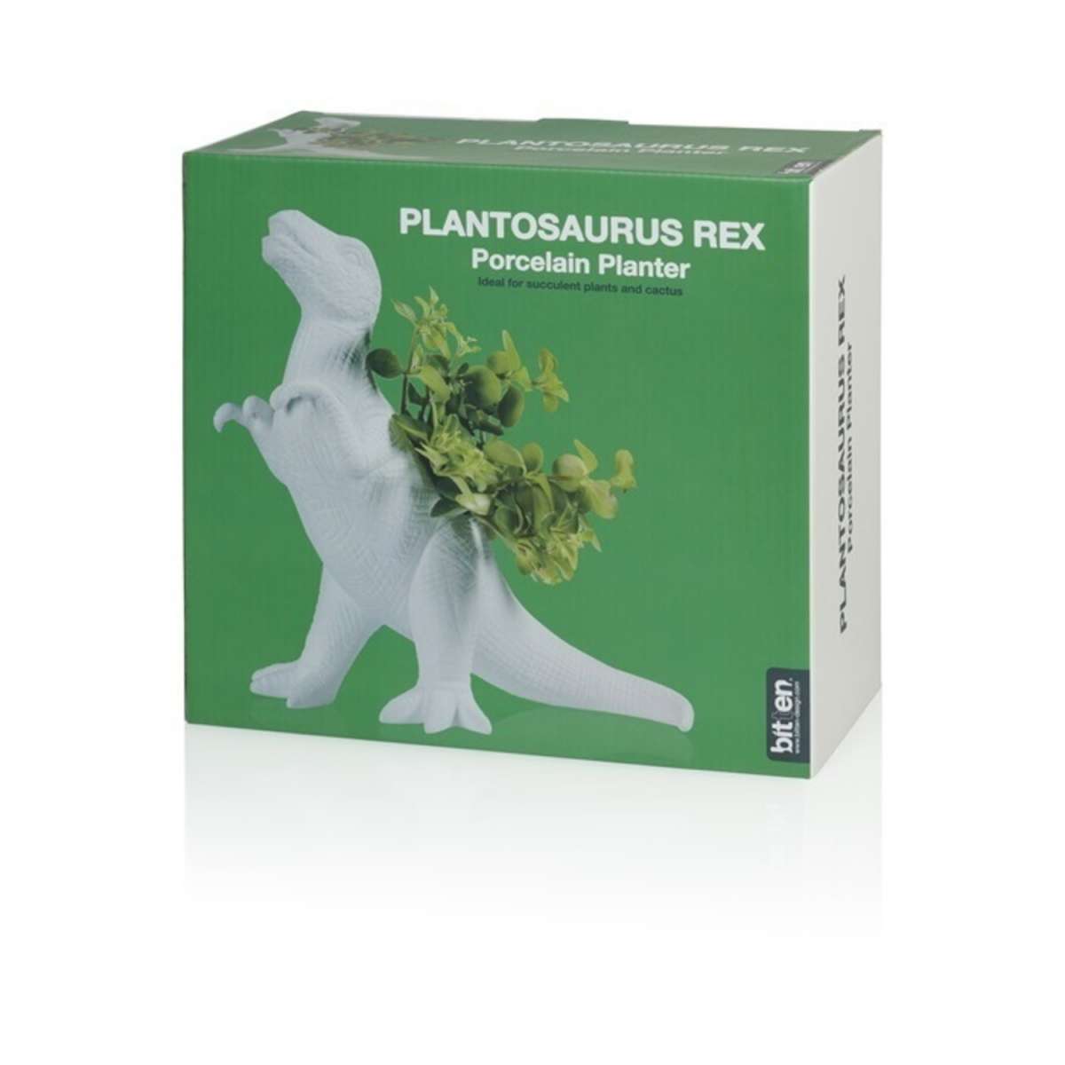 Plantosaurus Rex Dino Blumentopf aus Porzellan bei trendaffe.de