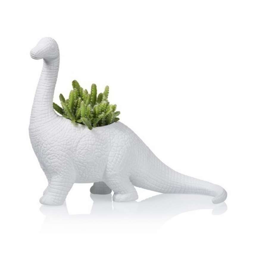 Plantosaurus Dino Blumentopf aus Porzellan bei trendaffe.de