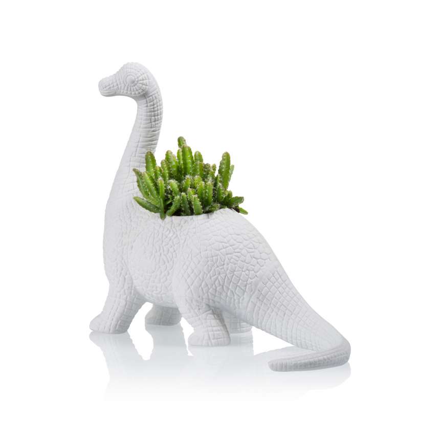 Plantosaurus Dino Blumentopf aus Porzellan bei trendaffe.de