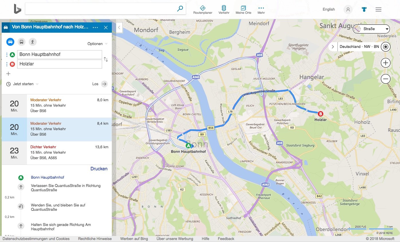 Bing Maps Das alles kann Microsofts Google MapsAlternative