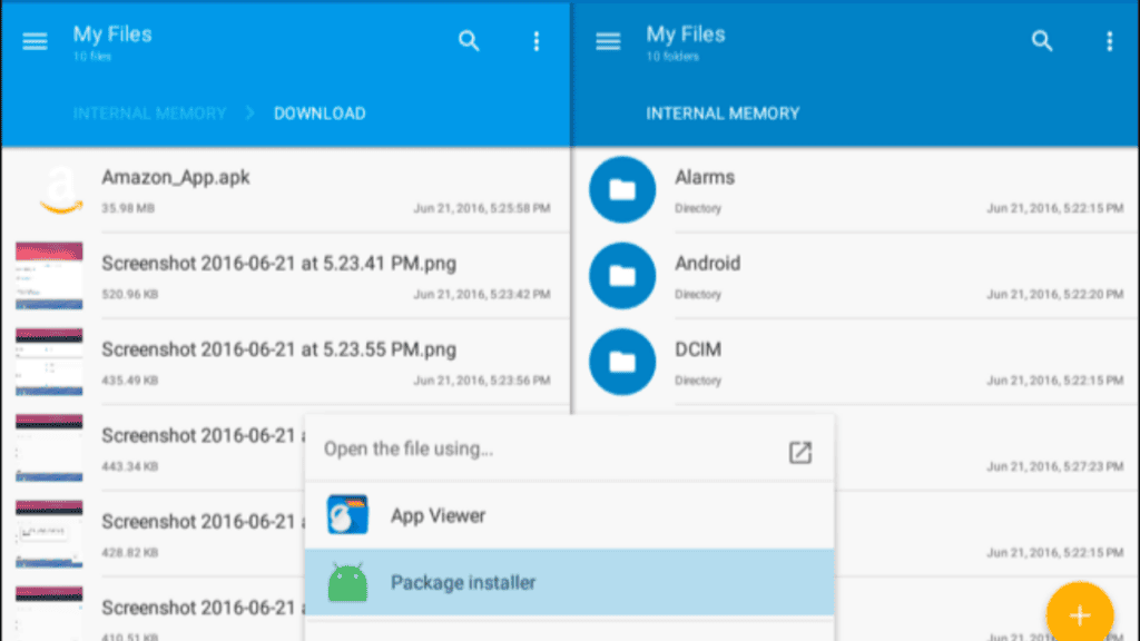 How to sideload install apps on Android as APKs