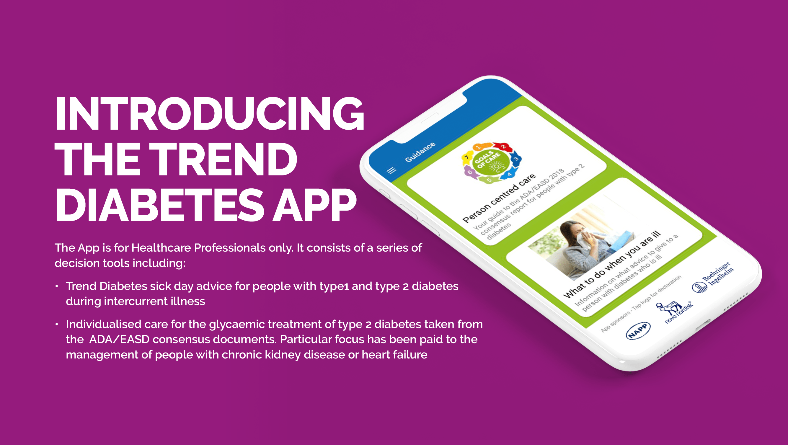 Latest diabetes guidance at healthcare professionals’ fingertips thanks to new Trend Diabetes