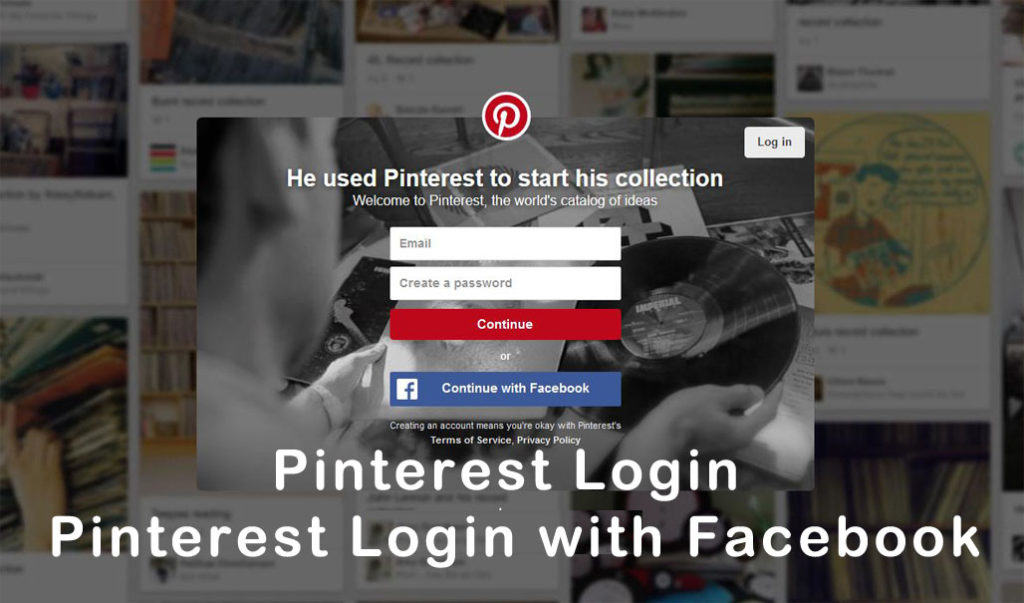 Pinterest Login Pinterest Login with Facebook TrendEbook
