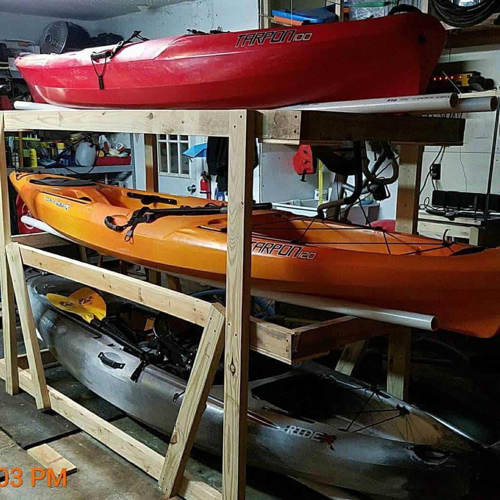 How to Store Kayaks 10 Practical Kayak Storage Ideas