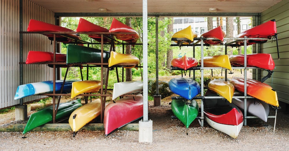 How to Store Kayaks 10 Practical Kayak Storage Ideas