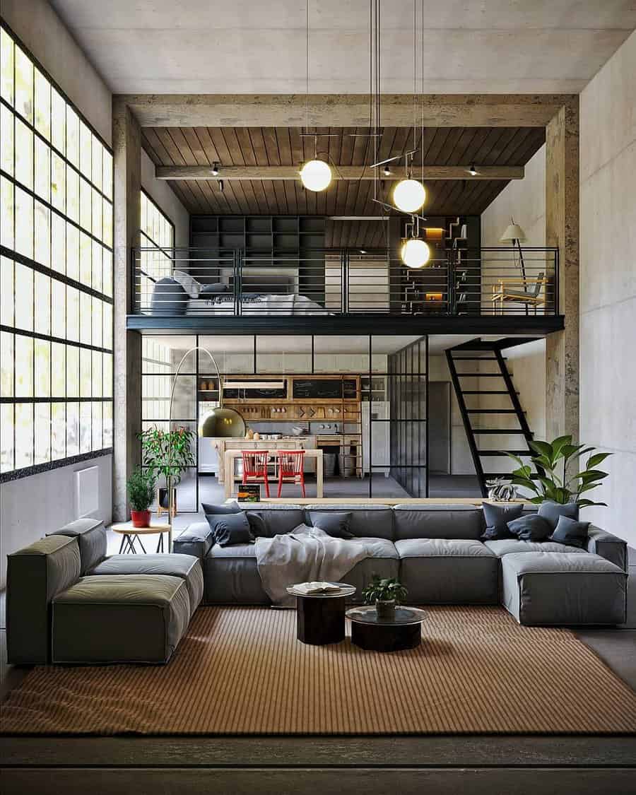 13 Loft Railing Design Ideas