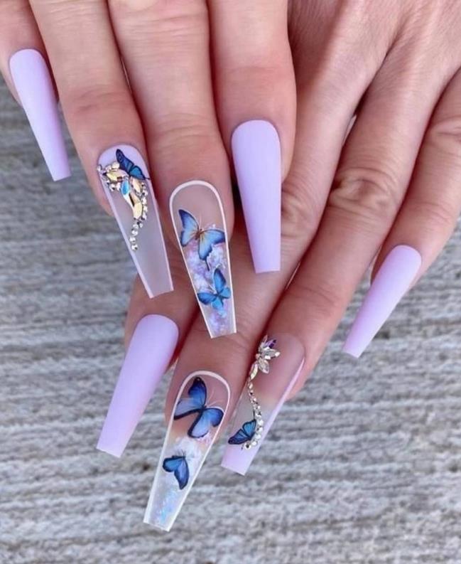 35+ Acrylic birthday nail ideas for your birthday party in 2021