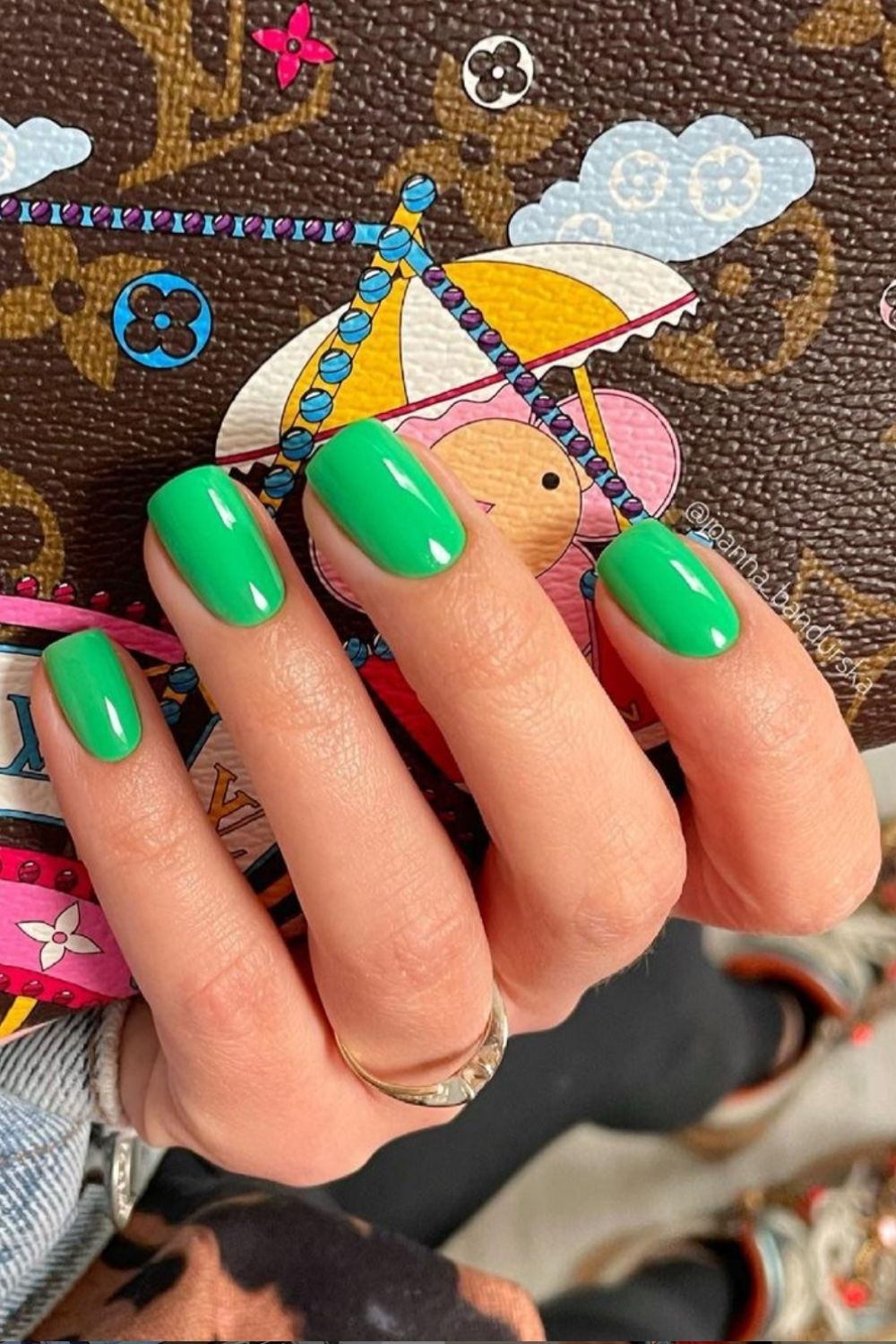 Nails Summer 2023 Green