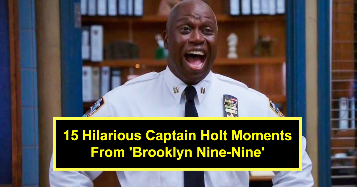 RIP Andre Braugher Here Are 15 Captain Holt Moments To Pay Tribute To