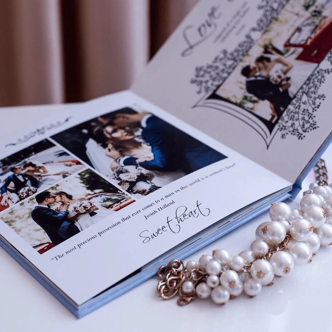 How to make a wedding photo album? Simple Guide Trending American