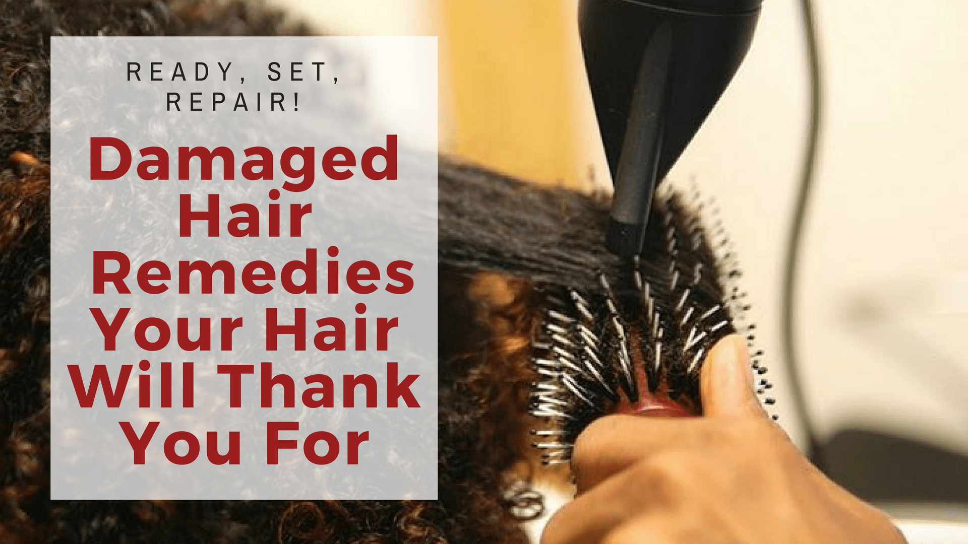 Easy Home Remedy Hair Treatments For Damaged Hair