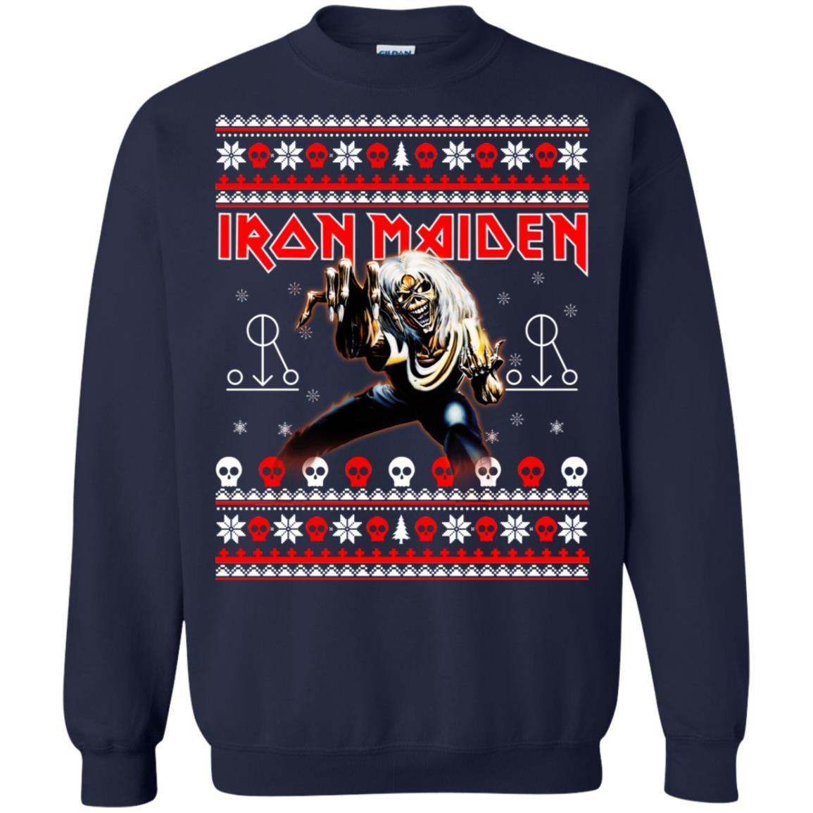 Iron Maiden Christmas Sweater 2023 Iron Maiden Christmas sweater