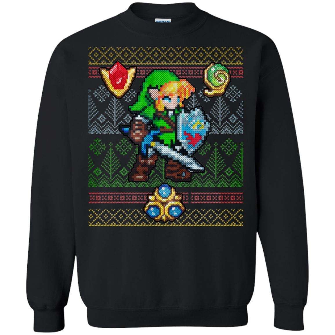 Link Ruby Zelda Ugly Christmas Sweater