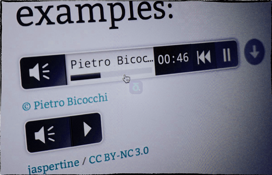 Customizable HTML5 Mini Audio Player jQuery Plugin Devstoc.