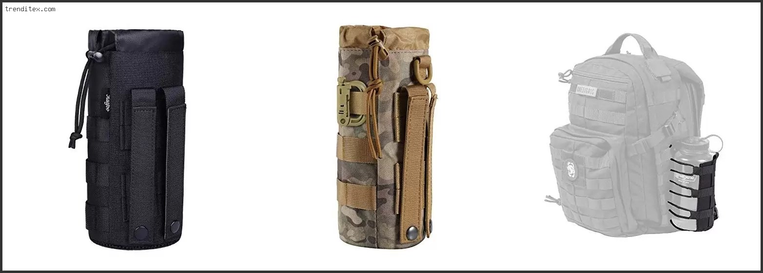Top 10 Best Molle Water Bottle Pouch [2022] Trendi Tex