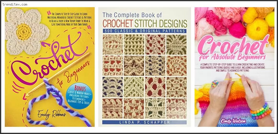 Top 10 Best Crochet Books For Beginners [2022] Trendi Tex