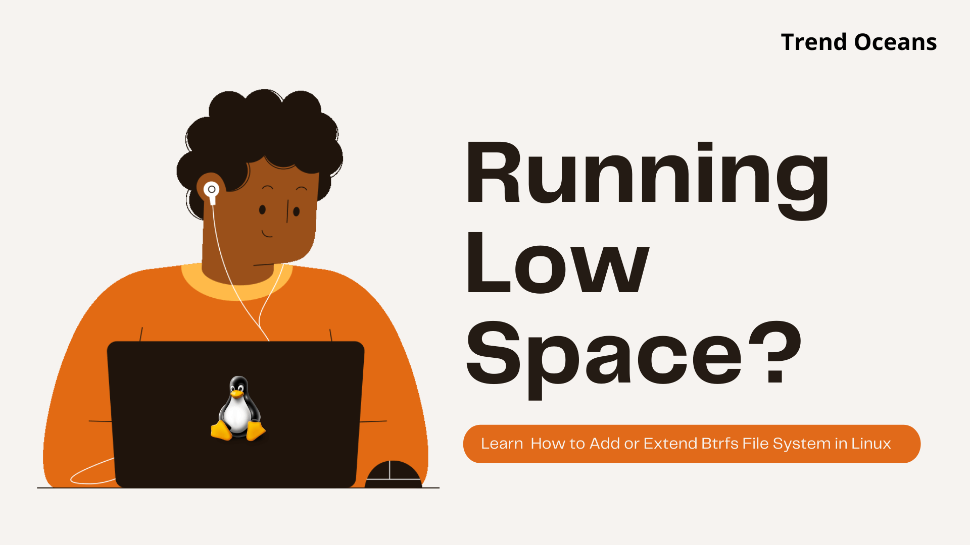 How to Add or Extend Btrfs File System Storage in Linux TREND OCEANS