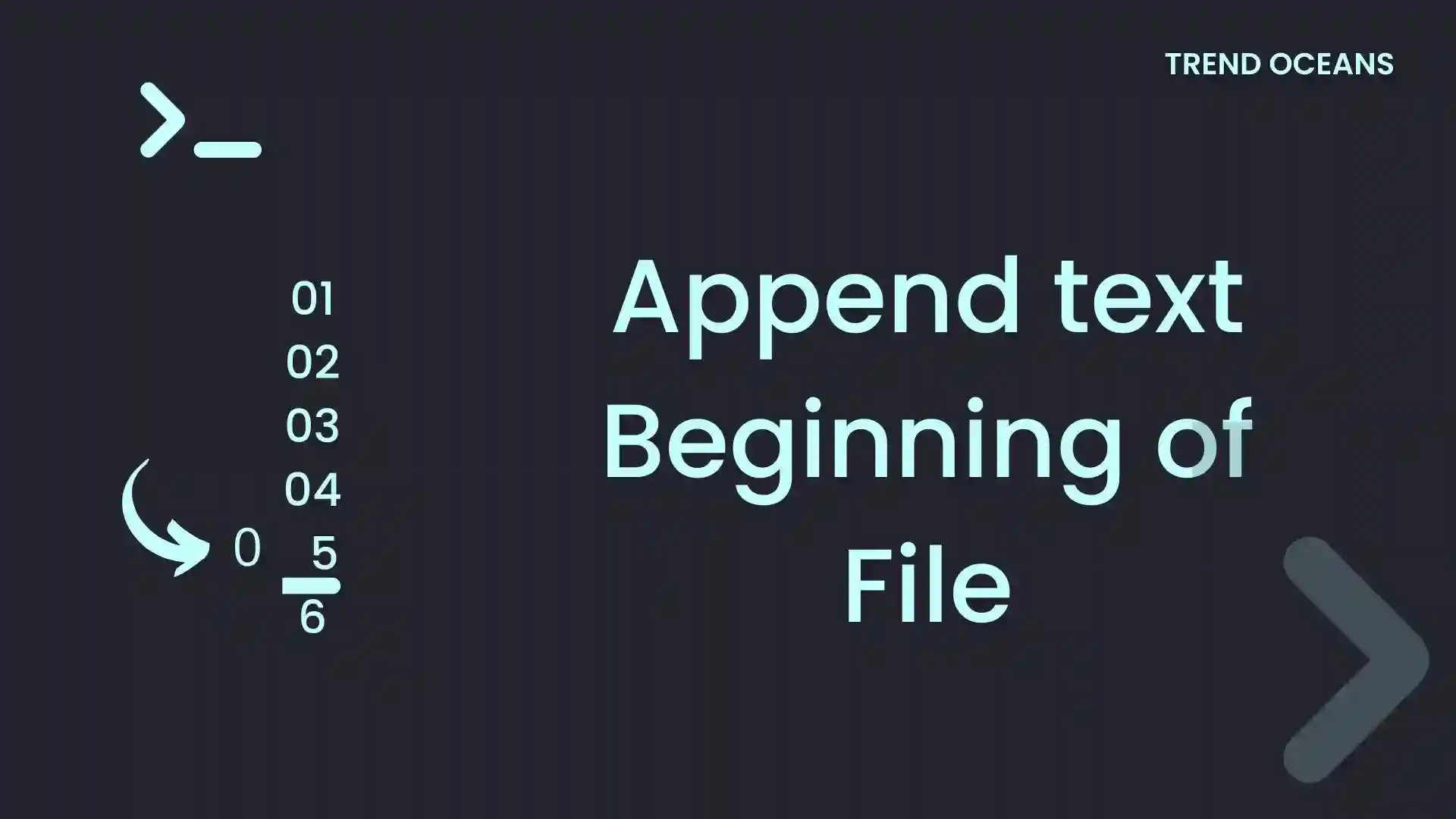 The Quickest Way to Append Text at the Beginning of a File in Linux