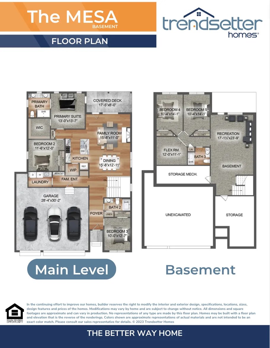 The Mesa w/ Basement Trendsetter Homes Wild Horse Springfield, MO