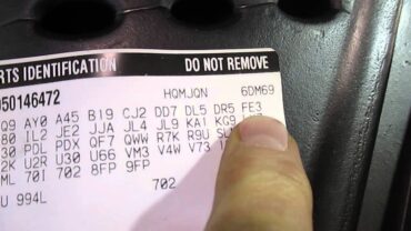 How to Find GM RPO Codes Using a VIN - Trends Magazine