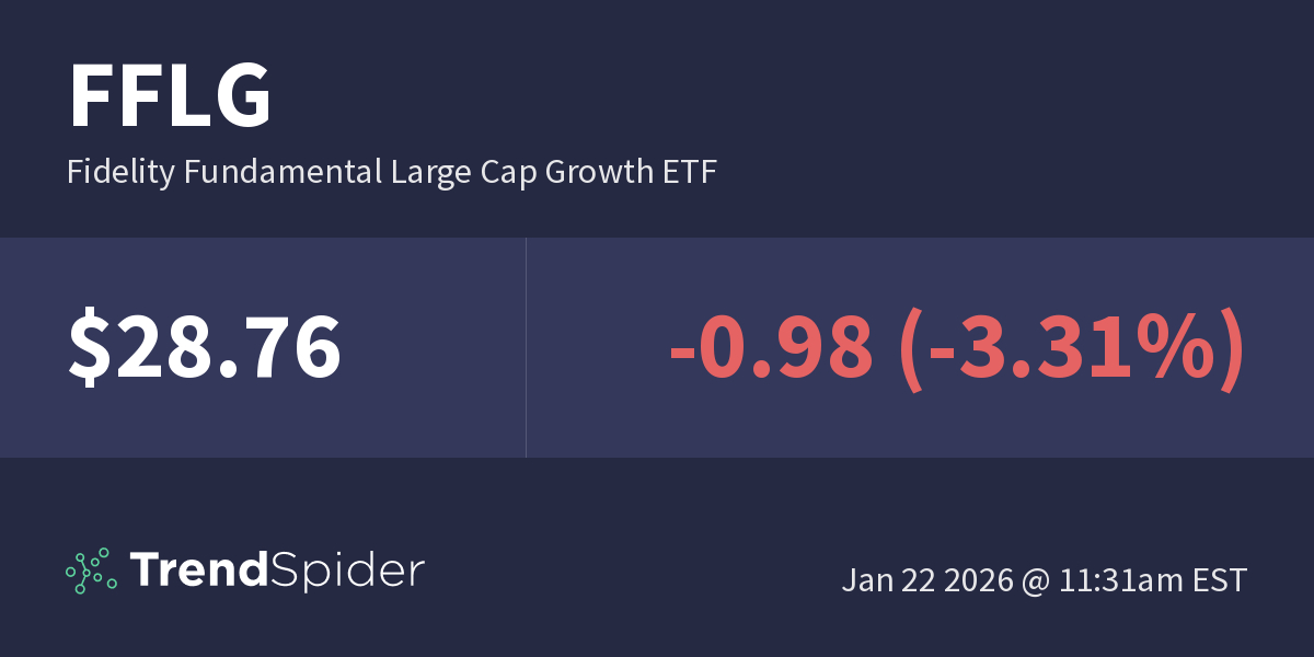 FFLG (Fidelity Fundamental Large Cap Growth ETF) Fundamental Data