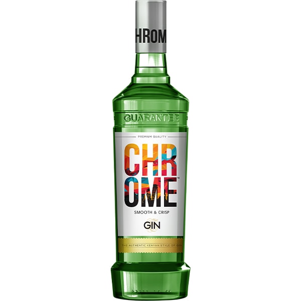 Kenya Breweries Limited (KBL) launches Chrome Gin Trendtype