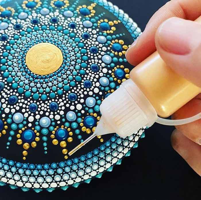 Create Stunning Dot Mandala Designs on Trendy Art Ideas