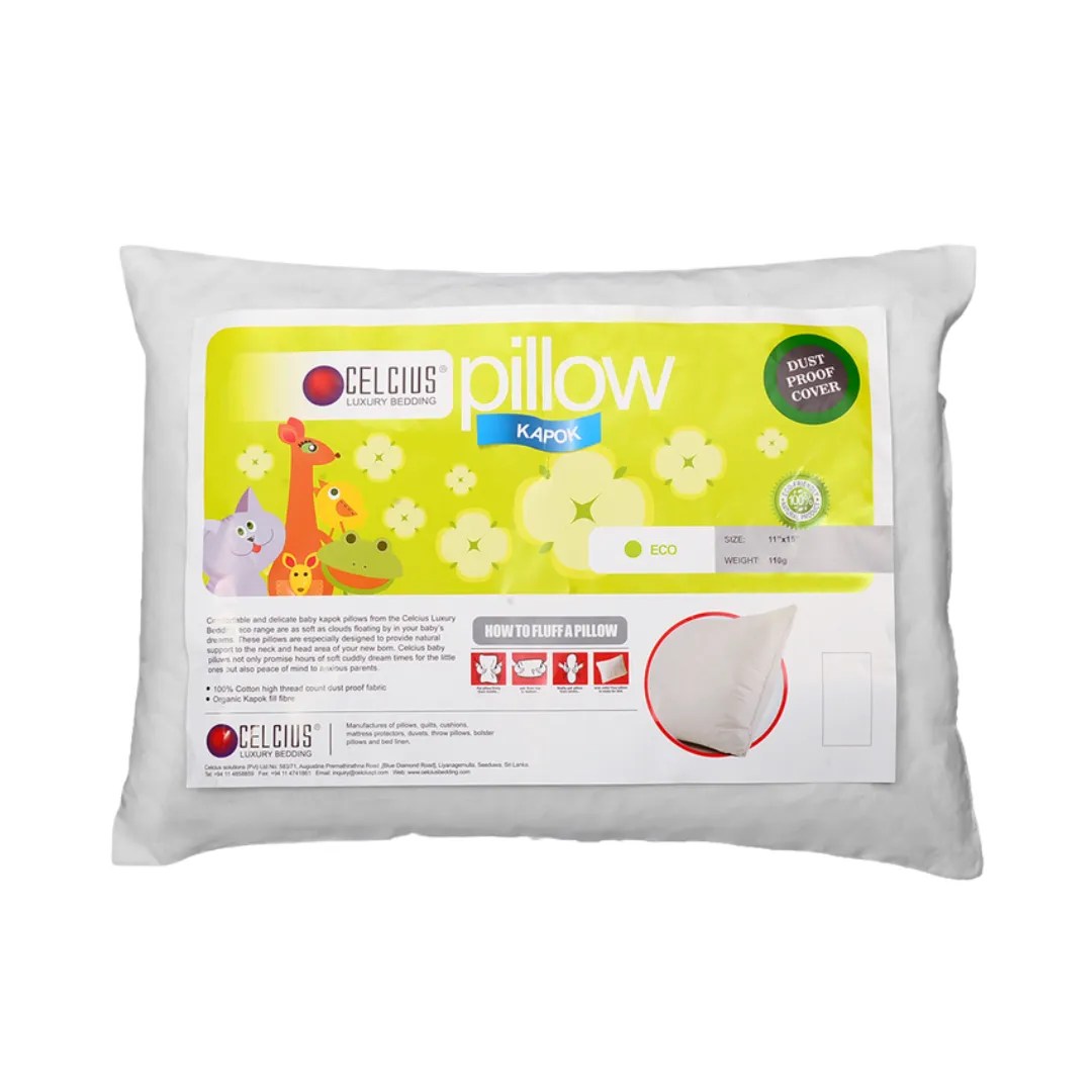 Celcius Baby Pillows, toddler pillows Kapok Trendy Homes