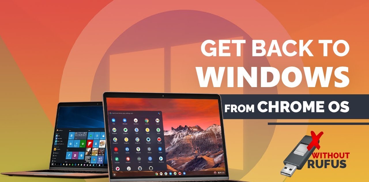 How to Install Windows 10 on Chromebook without USB?