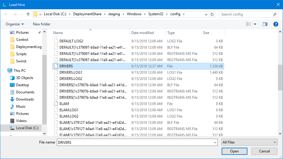 Enable Jumbo Frames in WinPE