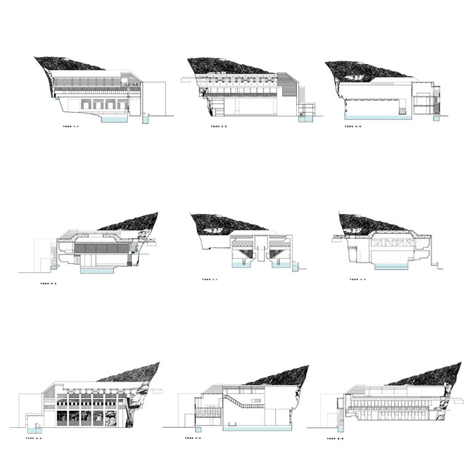 Thermal baths Niki Dimopoulou studio trepan