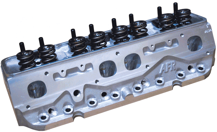 AFR 220cc Spread Port Competition Eliminator SBC Cylinder Heads Spread