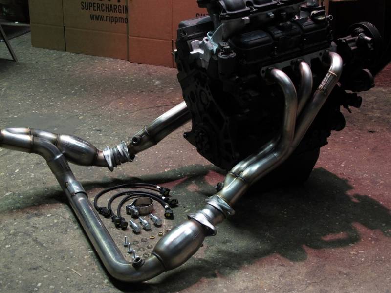 Jeep JK Wrangler 3.8L 20072011 Performance Long Tube Headers with Cats 0711JK38LTHDRHSH