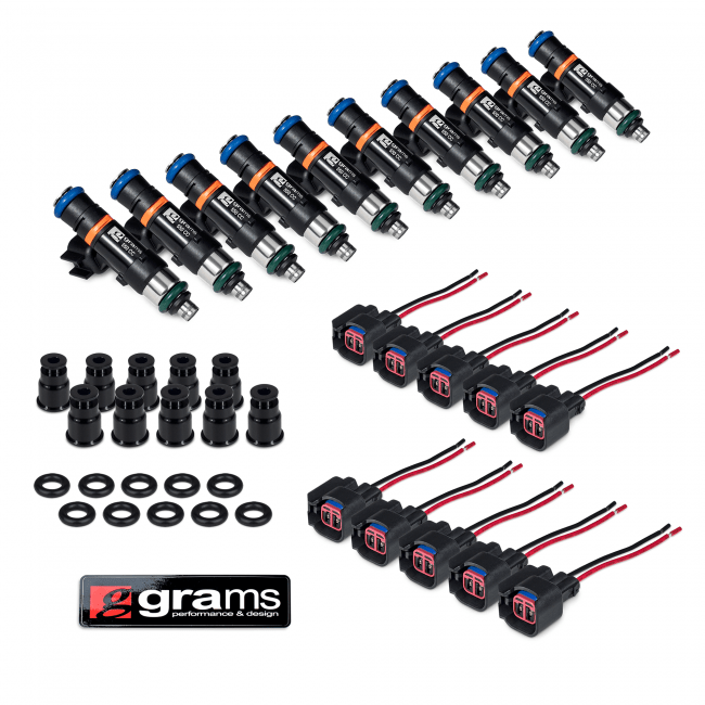 Dodge Viper SRT10 20032007 750cc Grams Performance Fuel Injectors