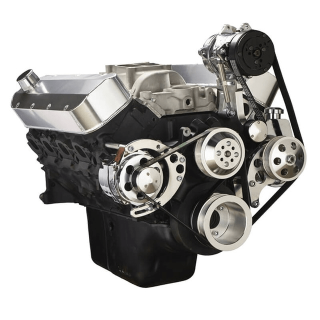 CVF Chevy Big Block Serpentine Serpentine Conversion Kit with Power