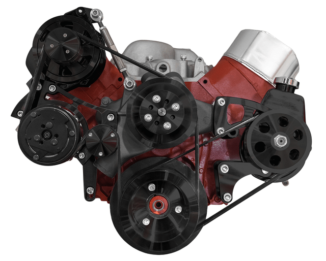 CVF Chevy Big Block Serpentine Serpentine Conversion Kit with MidMount