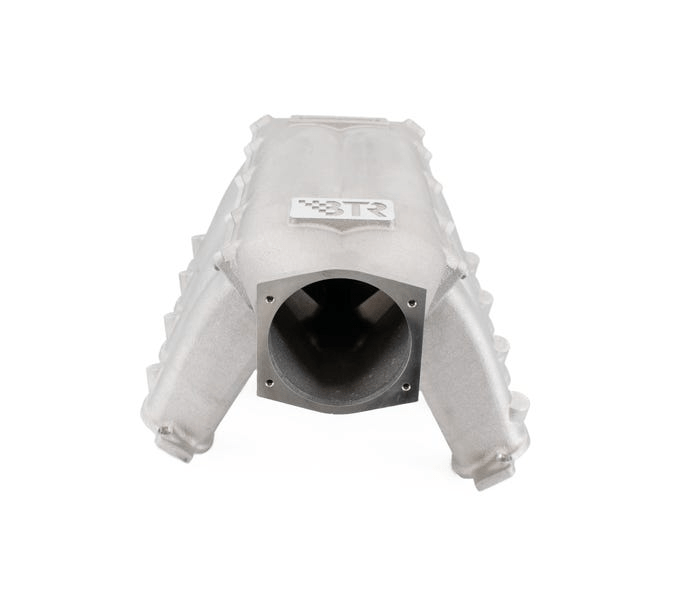 BTR LT Truck Trinity Cast Aluminum Intake Manifolds W/O Injector Holes Natural Finish