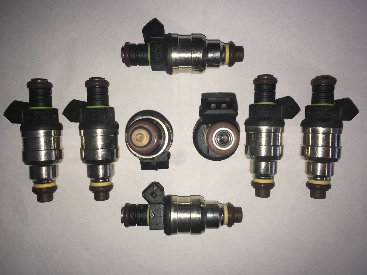 TRE 42lb Wide Body Bosch Style Fuel Injectors Ford Mustang 4.6L 5.0L